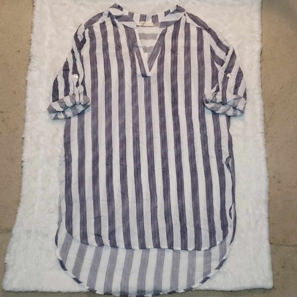 🎉🎊2X HP🎉🎊Lightweight Striped Tunic - Picture 3 of 8